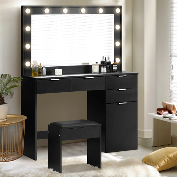 2 Piece Kalina Dressing Table & Stool Set