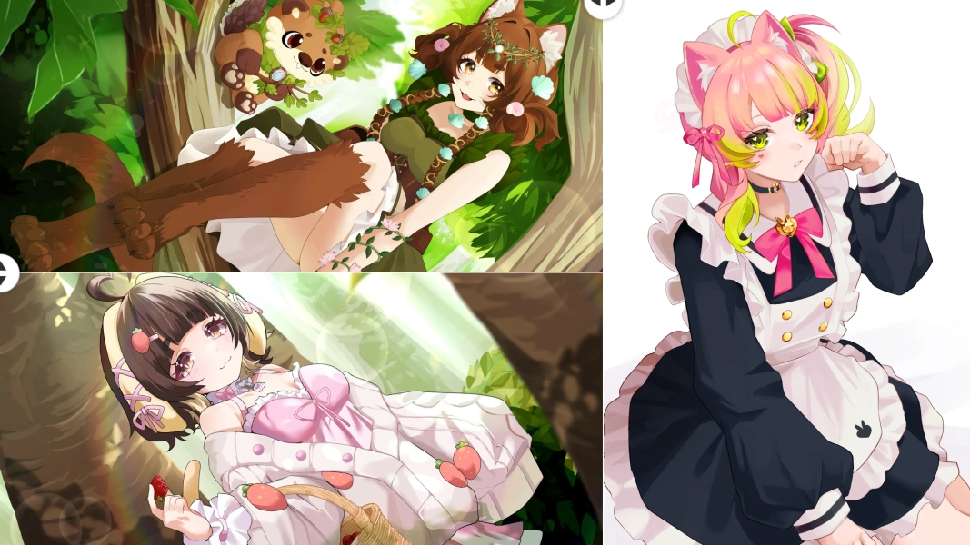 Thigh up 〜full body art by chos (@chosmahe)