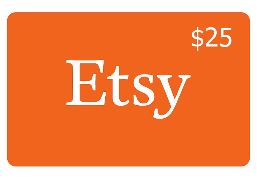 ETSY $25 Gift Card US