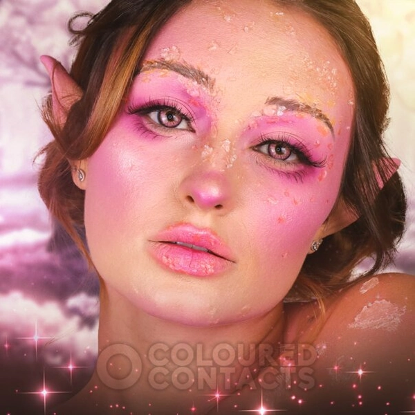 Pixie Pink Fantasy Colored Contact Lenses (Daily)