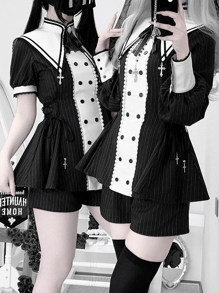 ꒰ Nun Inspired Jirai Kei Set ꒱