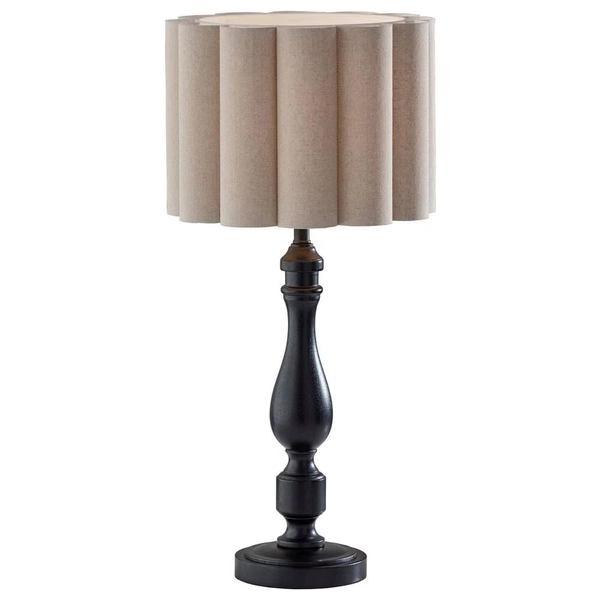Adesso Claret Table Lamp in Black