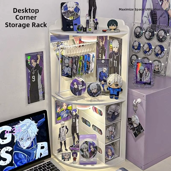 Bonomi Dragon ain Display Stand Storage Box Desktop Organizer Simple Sle Transparent Plastic Universal Use for Home