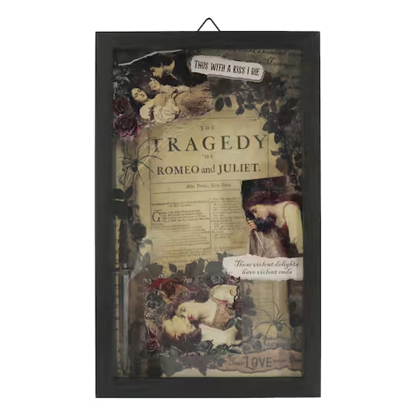 Tragedy of Romeo & Juliet Framed Shadowbox Wall Décor by Ashland®