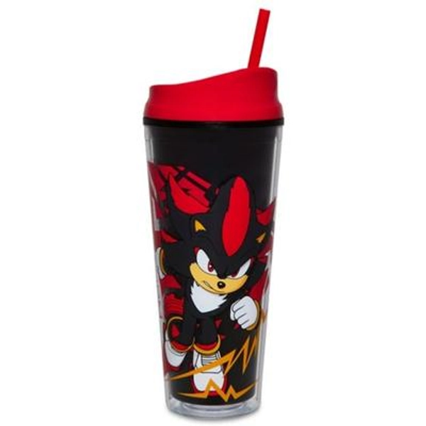 Shadow Cup with Straw 24 oz. - Sonic the Hedgehog