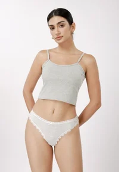 5 PACK - Tanga - black/grey/white