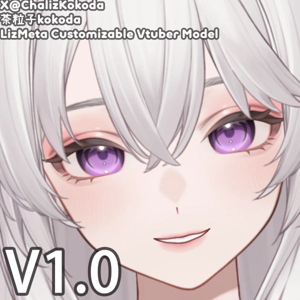 LizMeta Customizable Vtuber Model by Chaliz (@Chaliz)