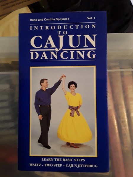 INTRODUCTION TO CAJUN DANCING VHS VIDEO