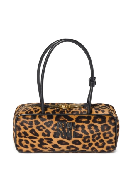Miu Miu Beau animal-print tote bag | One Size