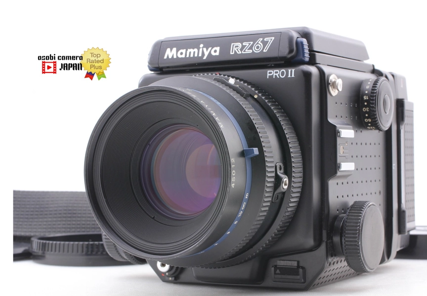 [N MINT] Mamiya RZ67 Pro II Camera Sekor Z 110mm f2.8 W Lens 120 Back From JAPAN