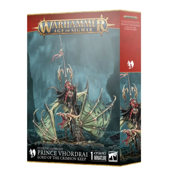 Soulblight Gravelords: Prince Vhordrai, Lord of the Crimson Keep 