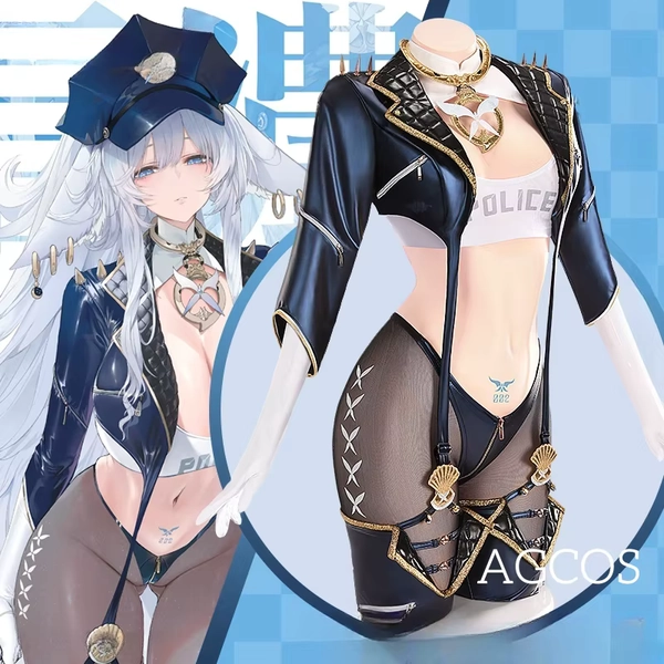 Azur lane shinano police ver cosplay