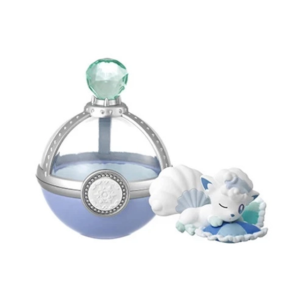 RE-MENT Pokemon Dreaming Case Sweet Dreams Mini Figure Toy Alolan Vulpix
