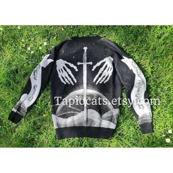 The Locked Tomb / TLT - Gideon the Ninth inspired cardigan - Made to order