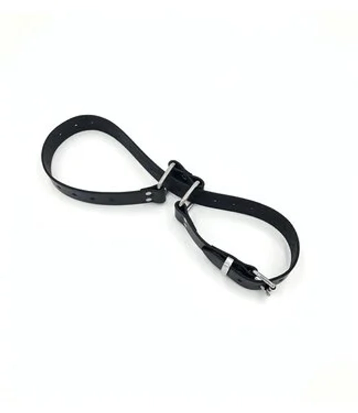 Spanked Leather Bondage Belt