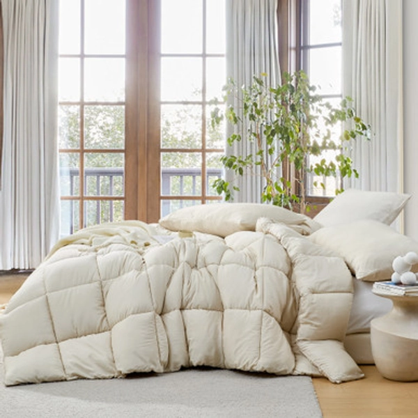 Coma Inducer® Oversized Comforter Set - Almond Cream