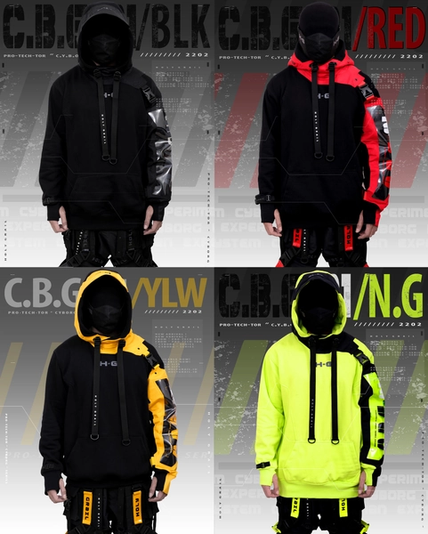 C.B.G-01 BLK/RED/YLW/NG