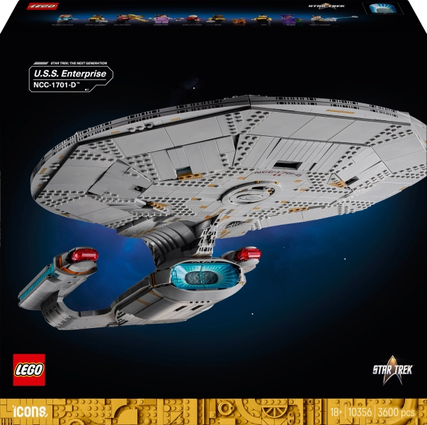 LEGO Icons 10356 Star Trek: U.S.S. Enterprise