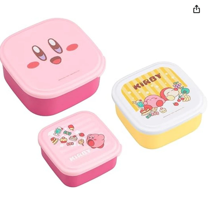 OSK Kirby's Dream Land Bento Lunch Box 3 Case Set 220ml H/K SSP-31 from Japan : Amazon.ie: Home & Kitchen