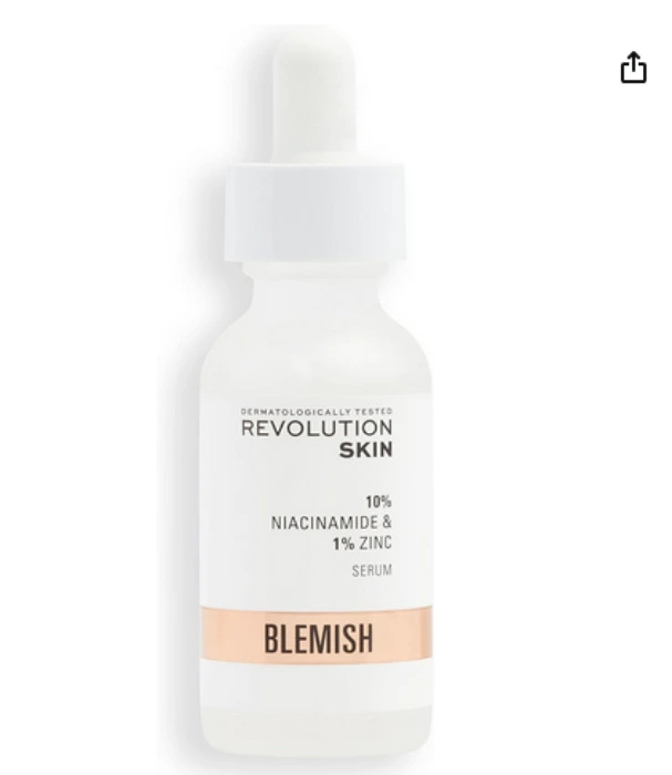 Revolution Skincare London, 10% Niacinamide + 1% Zinc Serum, Tackles Blemishes, Minimises Pore Appearance, Face Serum, 30 ml : Amazon.ie: Beauty
