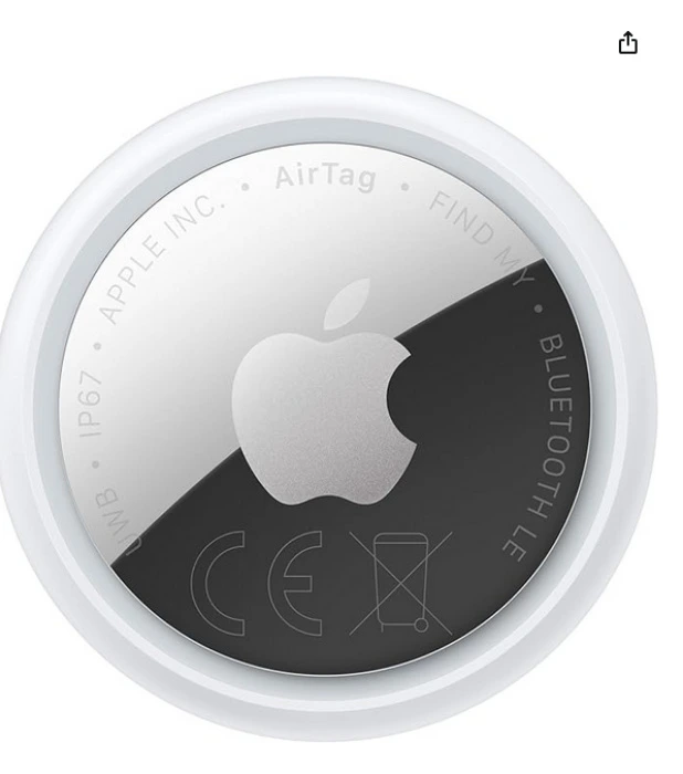 Apple AirTag (2nd generation): Tracker for Keychain, Wallet and More; Locator with Sound; Simple One-Tap Setup with iPhone or iPad; Key Finder with up to 1.5x Precision Finding Range : Amazon.ie: Electronics