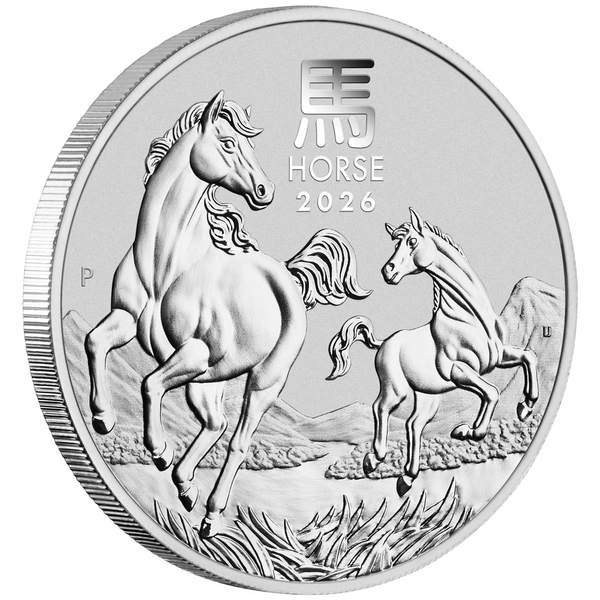 Australian Lunar Series III 2026 Year of the Horse 5oz Silver Bullion Coin