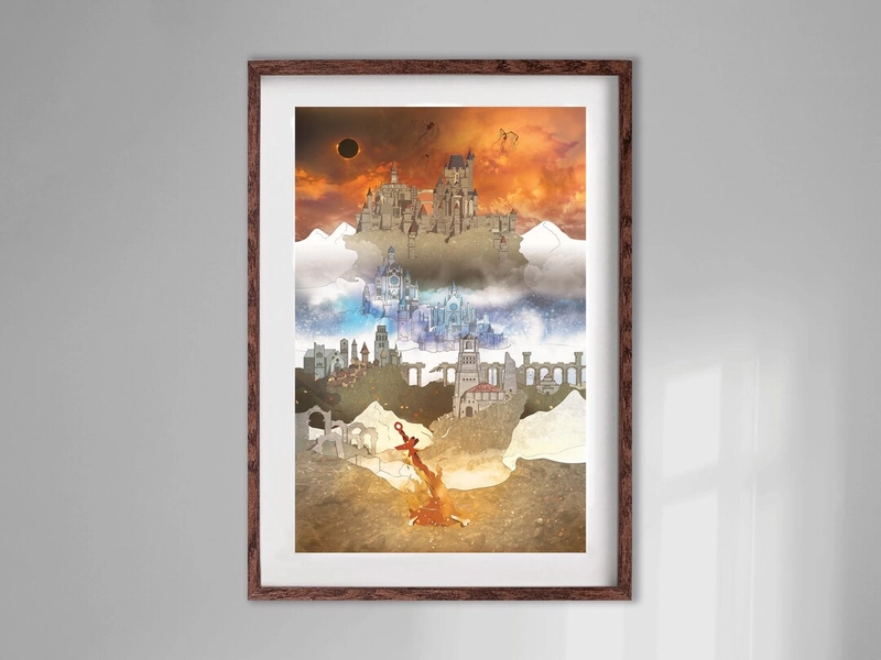 Lothric Art Print - Etsy