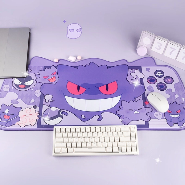 Gengar Mouse Mat Gastly Clefairy Large Mouse Pad