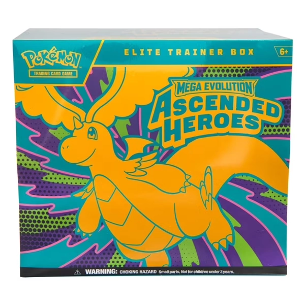 Pokemon Trading Card Game: Mega Evolution Ascended Heroes Elite Trainer Box