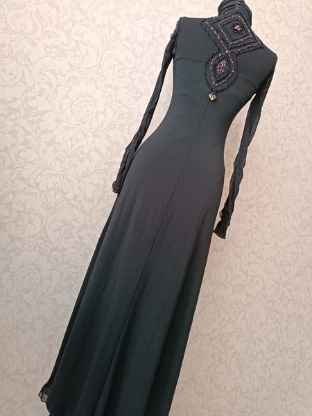 Vintage Y2K Shirt Passion Italia Mesh Maxi Dress Save The Queen style Size S