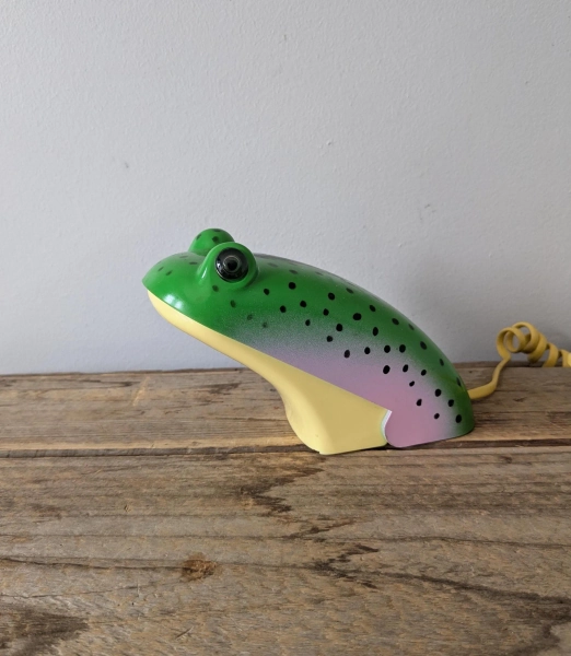 RARE** 80s Crusader Frog Flip-Phone, Novelty phones, TESTED, please read description