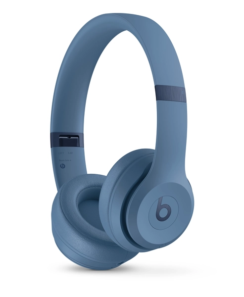 Beats Solo 4 — On-Ear Wireless Headphones — Slate Blue