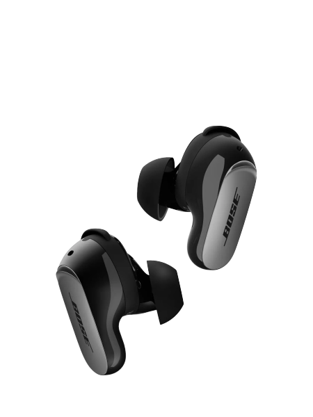 Bose QuietComfort Ultra Earbuds (2nd Gen) True Wireless Bluetooth In-Ear Headphones with Noise Cancellation, Black, Black