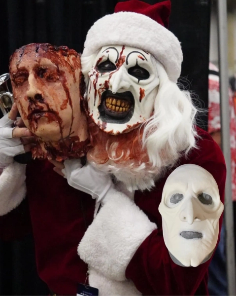 Demonic Clown FOAM LATEX appliance (CLOSEMOUTH)