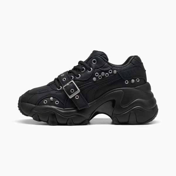 Pulsar Wedge Black Claw Women's Wedge Platform Sneakers