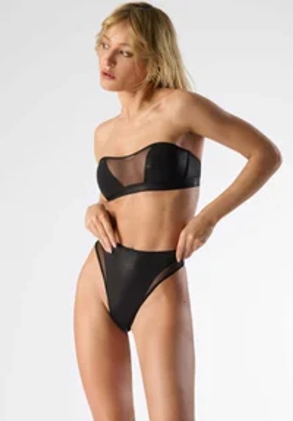 BANDEAU - MINUIT - Bikini-Top - noir
