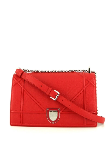 Christian Dior Pre-Owned 2010s Diorama shoulder bag - Red