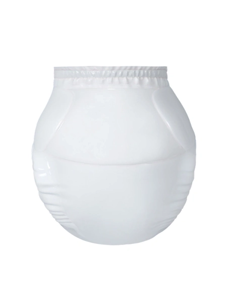 Inflatable Silicone White Diaper - Pumpland