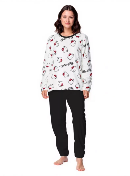 Pijama Imvierno Micropolar Hello Kitty Top