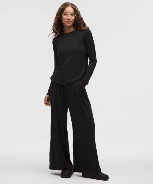 lululemon High-Rise Pleated Extra-Wide Leg Pant