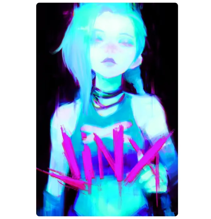Jinx Arcane Fanart Print