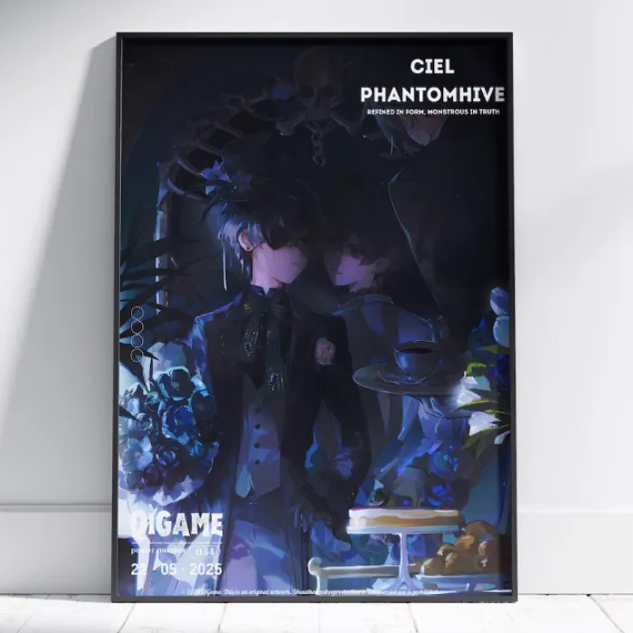 Black Butler Ciel Poster 18x23