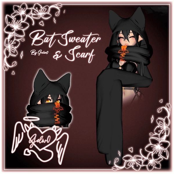 Bat Sweater & Scarf (OUTDATED)