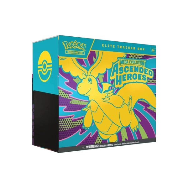 Pokemon Ascended Heroes Elite Trainer Box RELEASE DATE 2/20/2026