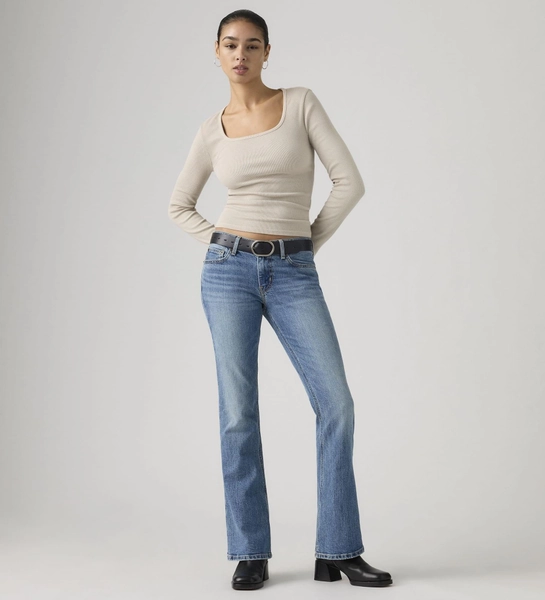 Low Slim Boot Jeans