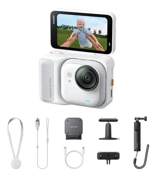 Insta360 Go Ultra - 4k60 - Kit Creator Preta Branco