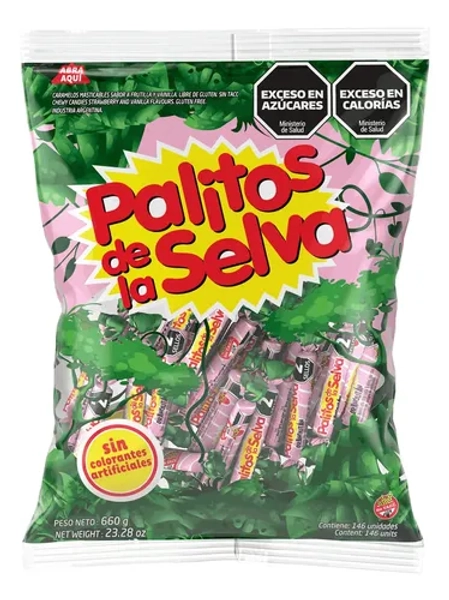 Caramelo Palitos De La Selva 660grs