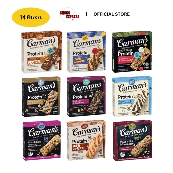 [HALAL] Carman's Protein Nut Bar