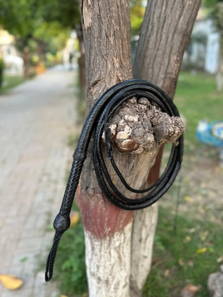 Handmade Cowhide Leather Bullwhip 4ft to 16ft Indiana Jones Style