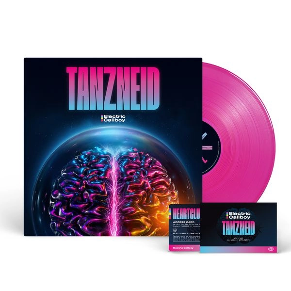Electric Callboy (ex-Eskimo Callboy): Tanzneid (180g) (Limited Edition) (Transparent Neon Pink Vinyl & NFC-Fancard) (LP)